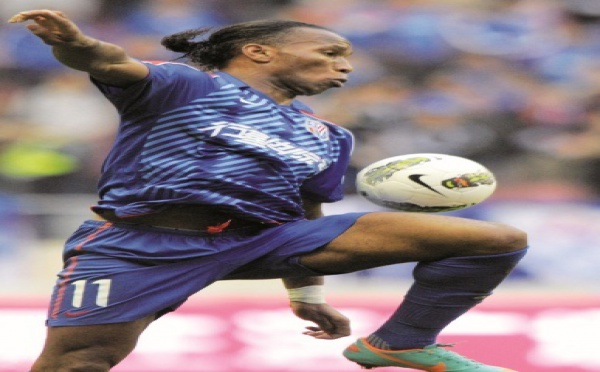 Malgré une première saison agitée : Drogba veut poursuivre l’aventure chinoise