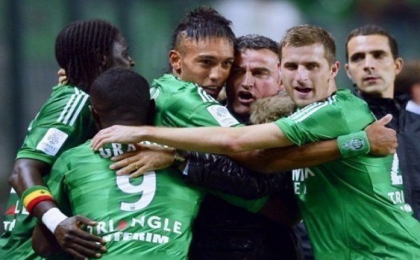 Ligue 1: Saint-Etienne sur le podium