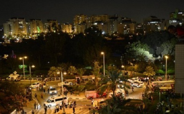 Une explosion dans un bus  à Tel Aviv fait une dizaine de blessés