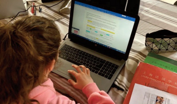 Sans cartable numérique, trop virtuel l'apprentissage distanciel