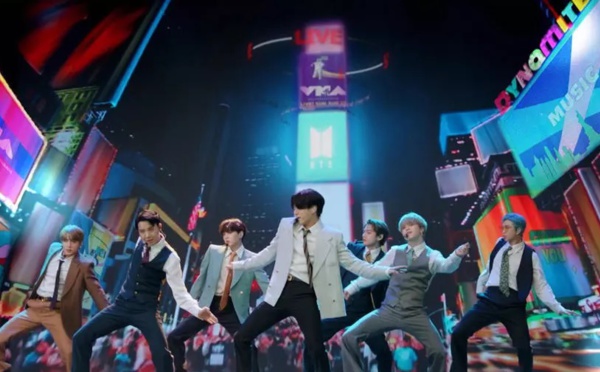 "Dynamite" n °1 du Billboard, nouveau succès pour le groupe de K-pop BTS