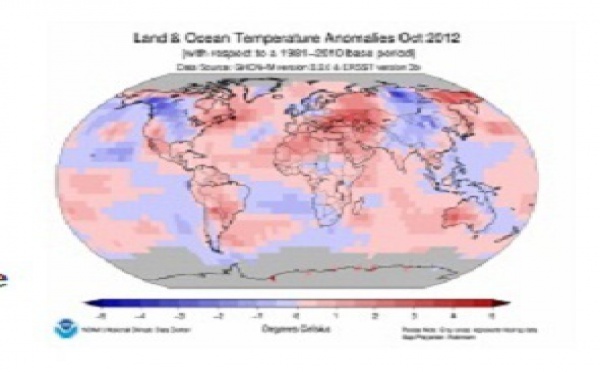 Aucun mois n'a été plus froid que la moyenne depuis 27 ans