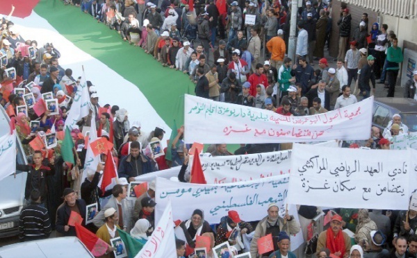 Des milliers de manifestants à Rabat et à Casablanca : Les Marocains ont marché pour Gaza