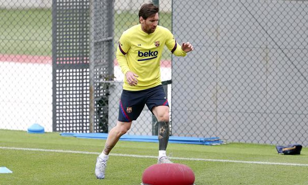 Retour à l'entraînement, retour au bercail pour Lionel Messi