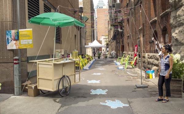 A Montréal, des ruelles devenues oasis en temps de pandémie