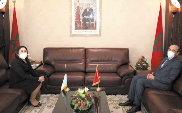 L'ambassadrice du Guatemala réitère la position de son pays en faveur de notre intégrité territoriale