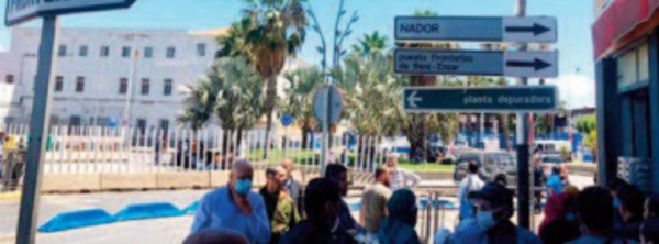 Des Marocains rapatriés du préside occupé de Mellilia