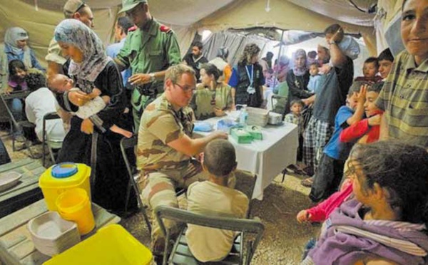Mission accomplie pour l'hôpital des FAR au camp Zaatari