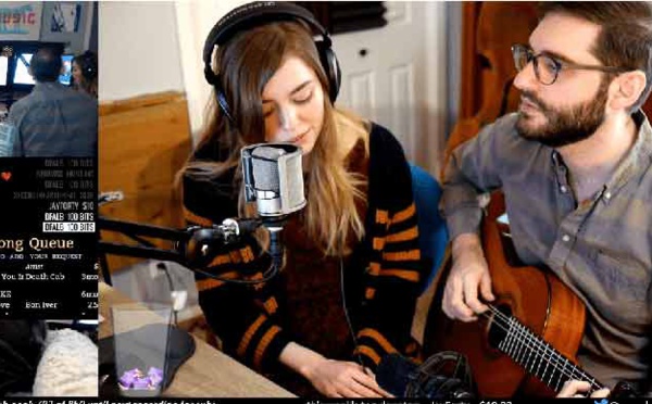 Les livestreams payants en crescendo, faute de concert