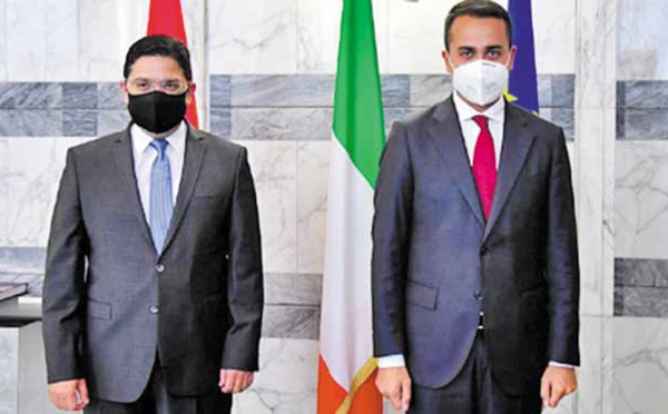 Entretiens maroco-italiens à Rome