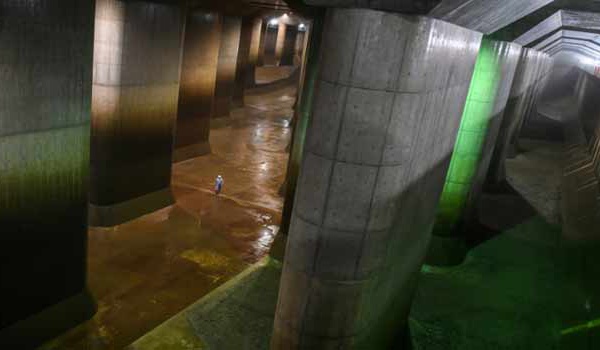 Le “Parthénon ” souterrain qui protège Tokyo des inondations