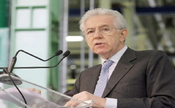 Lors d’une conférence de presse où il n’a pas tout dit : Monti  veut changer l'Italie et réformer l'Europe