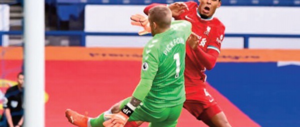 Coup dur pour Liverpool