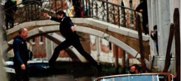 Sur les canaux de Venise,Tom Cruise masqué pour Mission impossible