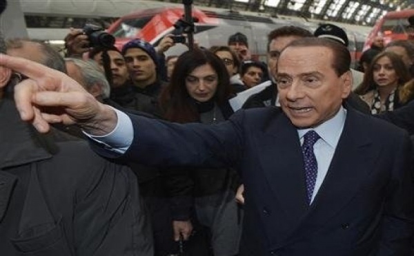 Berlusconi annonce un accord électoral avec la Ligue du Nord