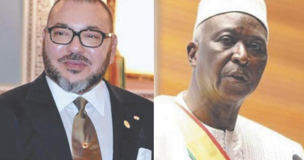 Le président Bah N'Daw remercie S.M le Roi pour son accompagnement constant du Mali