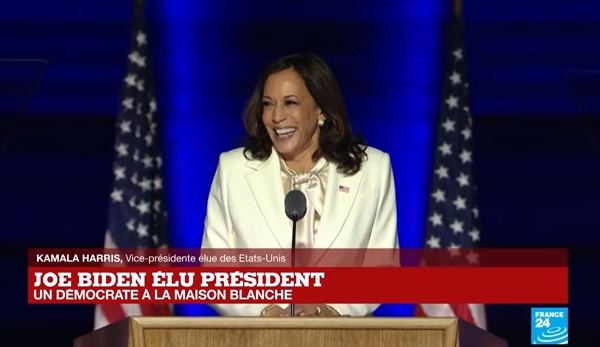 Discours de Kamala Harris, vice-présidente élue des États-Unis