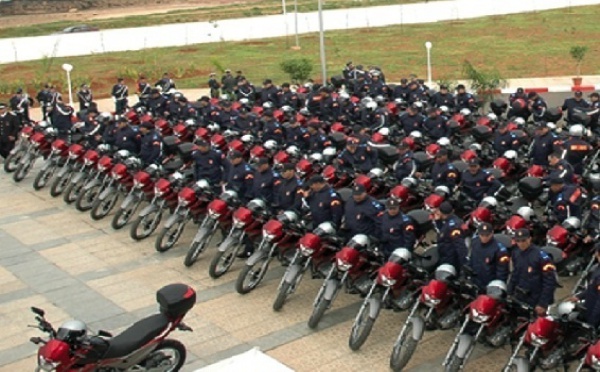 Remise à la DGSN de 120 motos d'intervention rapide