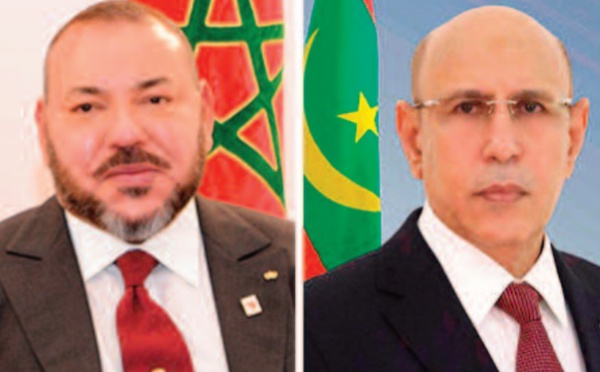 Entretien téléphonique entre S.M le Roi et le Président mauritanien