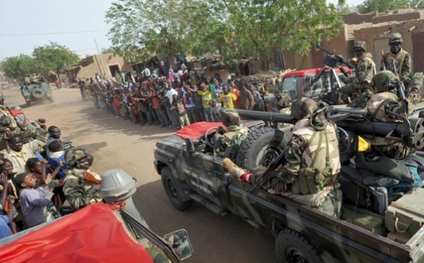 Des forces franco-maliennes à Kidal