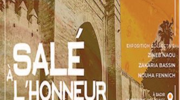 Vernissage à Salé d’ une exposition collective d’ art contemporain autour du patrimoine marocain