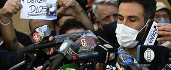 Visé par une enquête, le médecin de Maradona évoque un patient "ingérable"