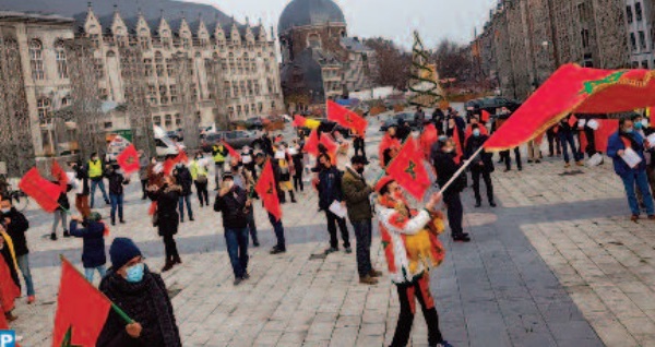 Les Marocains de Wallonie et du Luxembourg se mobilisent pour la défense de la cause nationale