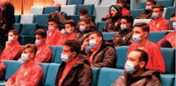 Réception à Salé en l'honneur de l'équipe nationale U20