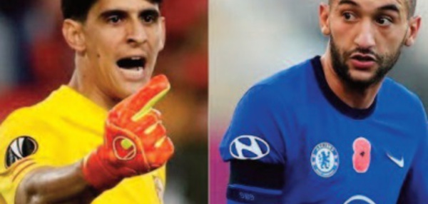 Bounou et Ziyech en lice pour le prix de "Joueur maghrébin de l'année"