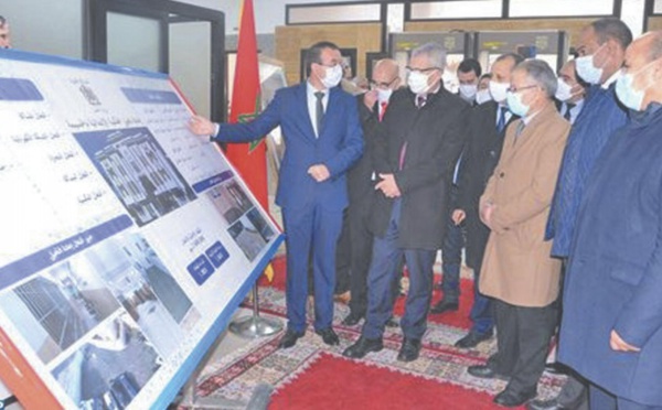 Mohamed Benabdelkader visite les chantiers de réhabilitation du tribunal de première instance et de la Cour d'appel d'Al Hoceima