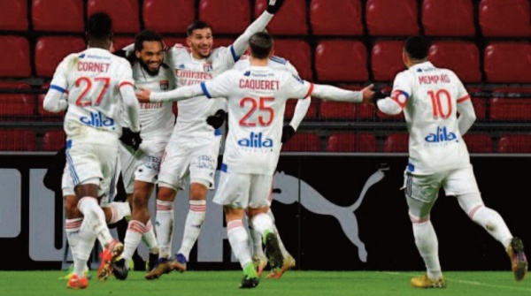 Ligue 1: Champion d’automne, Lyon a ressorti ses griffes