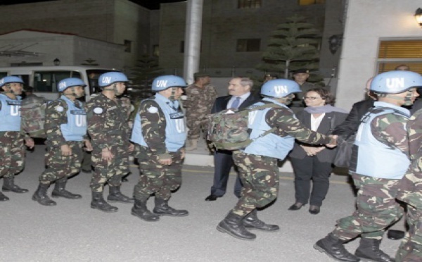 Libération des 21 observateurs philippins de l'ONU par  les rebelles syriens