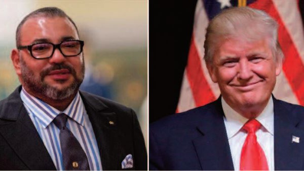 Donald Trump décerne la Légion du mérite à S.M le Roi