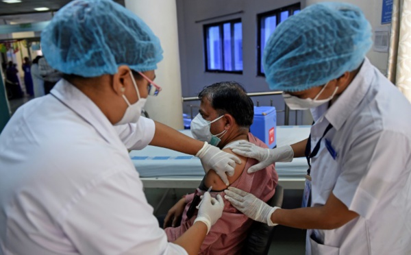Plus de 220.000 vaccinés en Inde