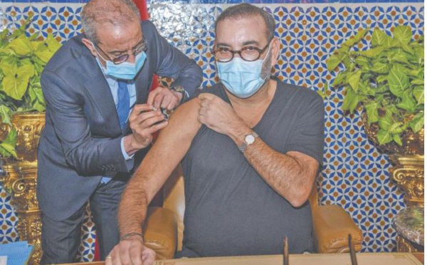 Lancement par S.M le Roi de la campagne nationale de vaccination