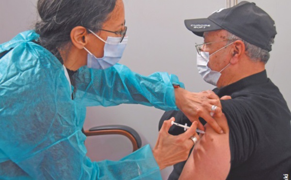 Plus de 90.000 personnes vaccinées en trois jours