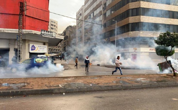 ​Nouveaux heurts entre manifestants et forces de l'ordre à Tripoli