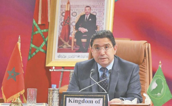 Nasser Bourita : LaTroïka de l'UA est un mécanisme d'accompagnement et de soutien aux efforts exclusifs de l'ONU