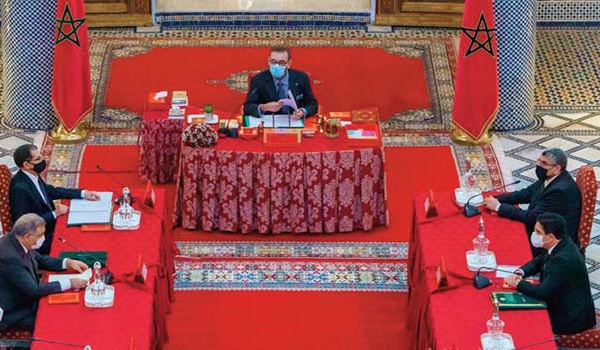 Sa Majesté le Roi Mohammed VI préside un Conseil des ministres