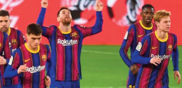 Liga: Le Barça déroule à trois jours du choc contre le PSG