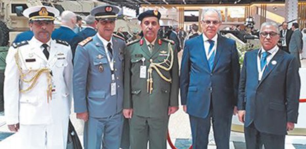 Participation du Maroc à la Conférence internationale de défense d'Abou Dhabi
