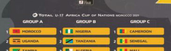 CAN U17. L’EN au groupe A