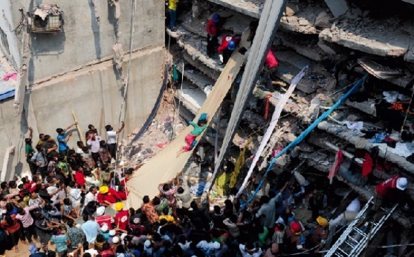 L'effondrement de mercredi près de Dacca a fait 187 morts