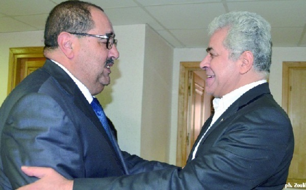 Driss Lachgar s’entretient avec Hameddine Sabahi