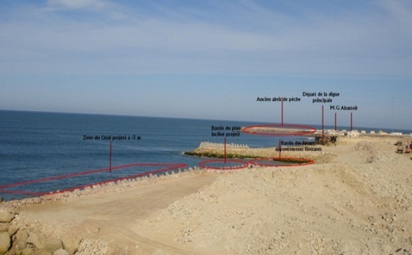 Le nouveau port de Boujdour fin prêt