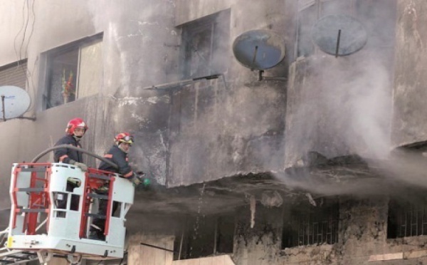 Incendie dans une quincaillerie à Derb Lobila