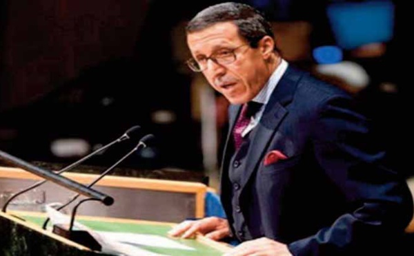 Omar Hilale, représentant permanent du Maroc aux Nations unies