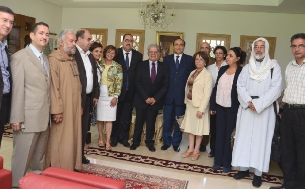 Le Bureau politique chez Mohamed Elyazghi