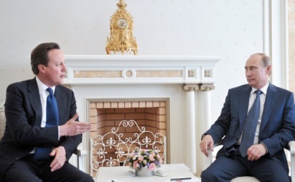 La Syrie au menu des discussions entre Cameron et Poutine