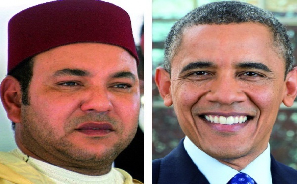 Entretien téléphonique entre S.M le Roi et le président Obama : Les deux chefs d’Etat conviennent d’un échange de visites